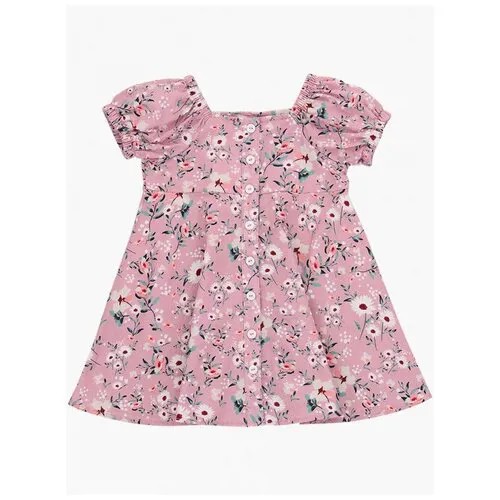 Платье Mini Maxi, хлопок, размер 80, мультиколор