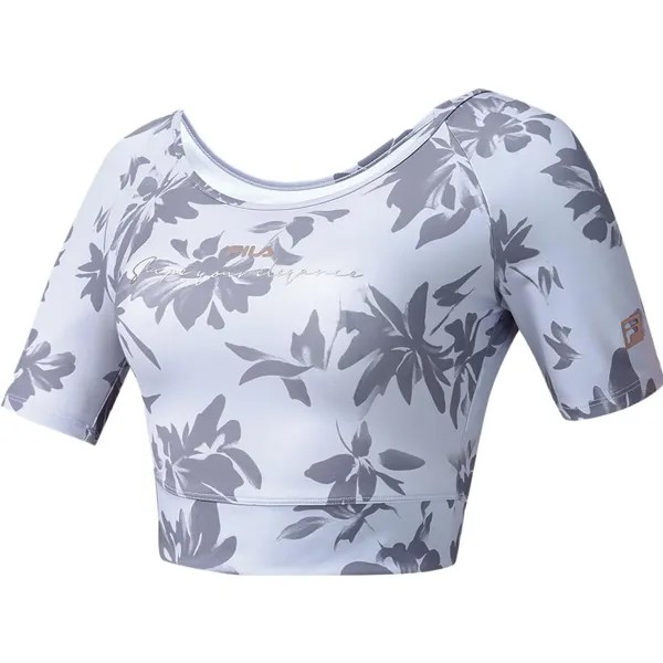 FILA Женский укороченный топ, цвет Allover Print
