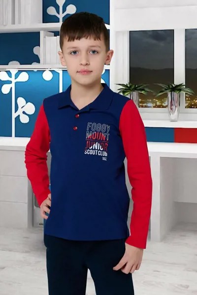 Лонгслив поло