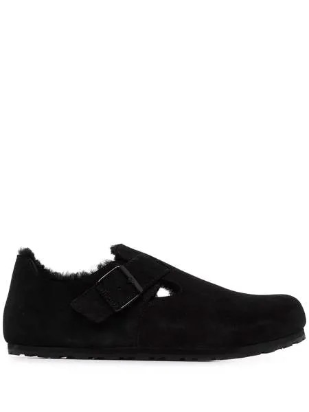 Birkenstock слиперы London с мехом