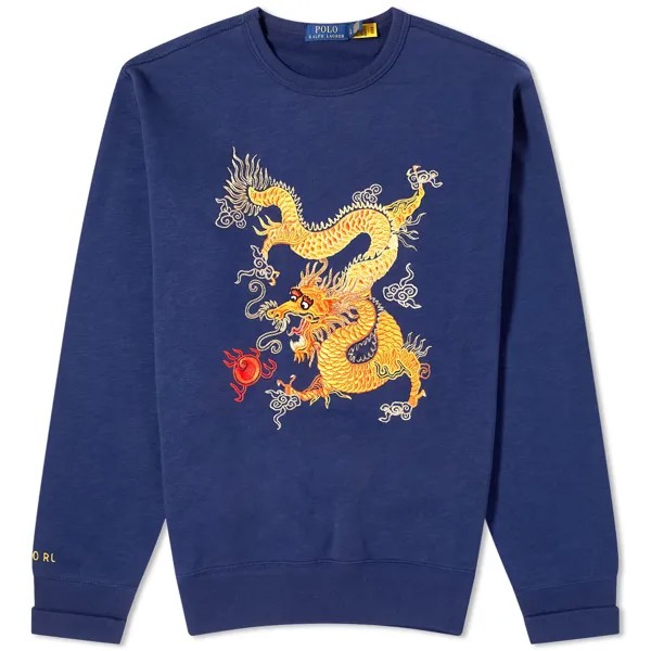 Свитшот Polo Ralph Lauren Lunar New Year, цвет Dark Cobalt