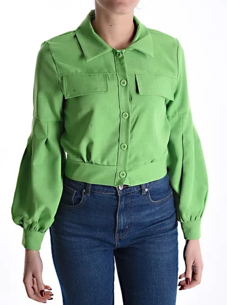 Повседневная куртка, светло-зеленый