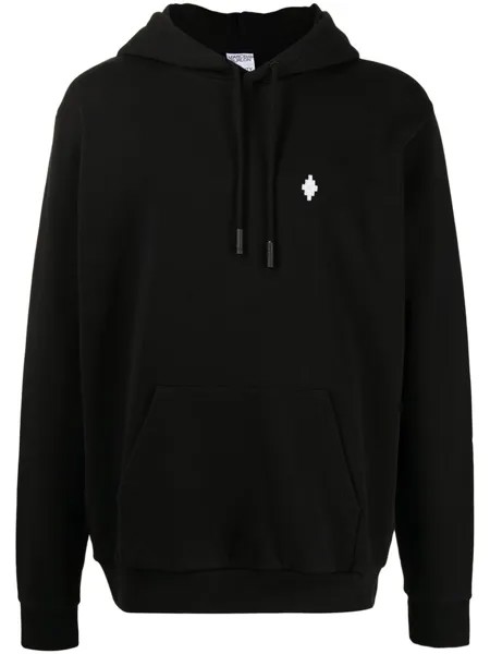 Marcelo Burlon County of Milan худи с кулиской и логотипом, черный