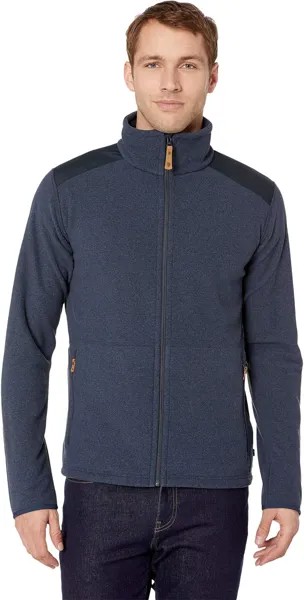 Куртка Sten Fleece Fjällräven, темно-синий
