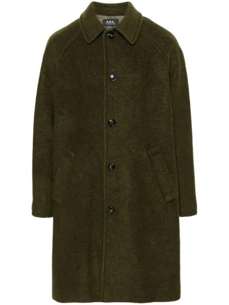 A.P.C. пальто Гастона, зеленый