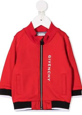 Givenchy Kids спортивная куртка на молнии