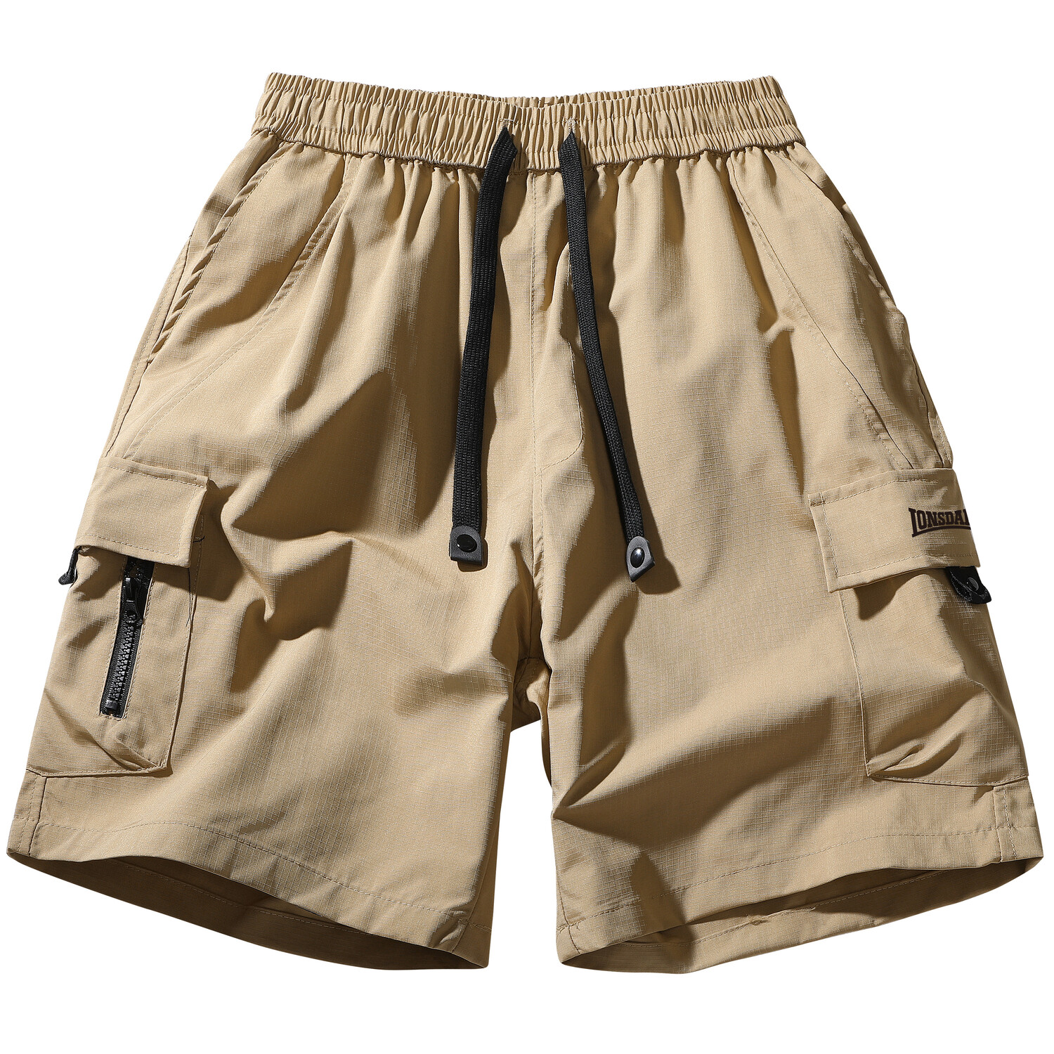 LONSDALE Шорты-карго унисекс, цвет Army Green