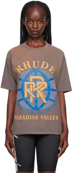 Серая футболка Paradise Valley Rhude