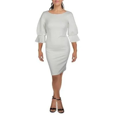Женское коктейльное и праздничное платье Calvin Klein с короткими рукавами BHFO 9302