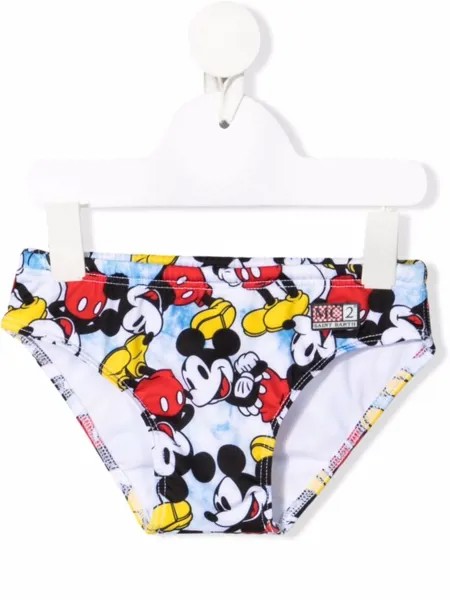 Mc2 Saint Barth Kids плавки с принтом Mickey Mouse