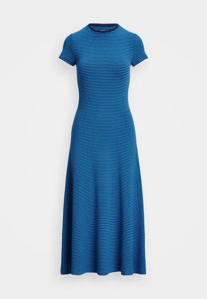 Платье из джерси SHORT SLEEVE DAY DRESS Ralph Lauren, синий