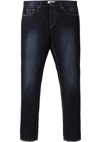 Эластичные джинсы обычного кроя комфортного зауженного кроя John Baner Jeanswear, синий