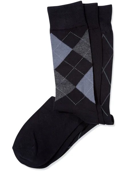 Мужская футболка Perry Ellis, 3 шт. Носки с узором Perry Ellis Portfolio