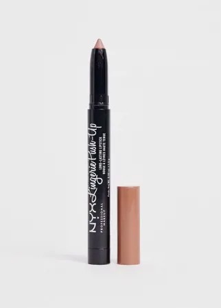 Матовая губная помада NYX Professional Makeup - Lip Lingerie (Corset)-Бесцветный