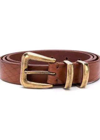 Brunello Cucinelli фактурный ремень