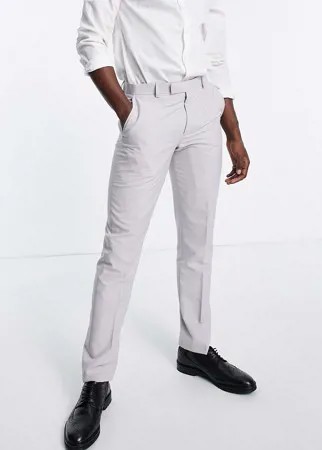 Однотонные брюки узкого кроя Original Penguin-Серый