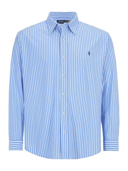 Рубашка на пуговицах стандартного кроя Polo Ralph Lauren Big & Tall, синий/темно-синий
