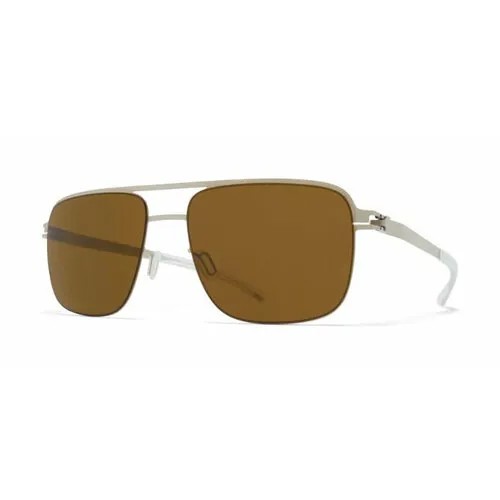 Солнцезащитные очки MYKITA WILDER 9556, прямоугольные, для мужчин, серебряный