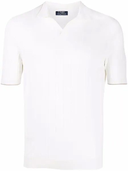 Barba short-sleeve polo shirt