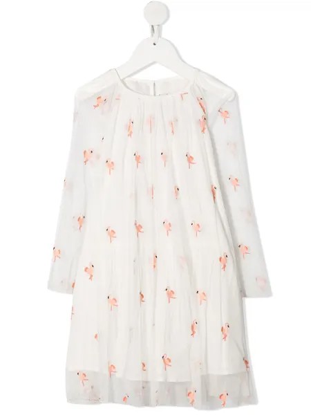 Stella McCartney Kids платье с вышивкой