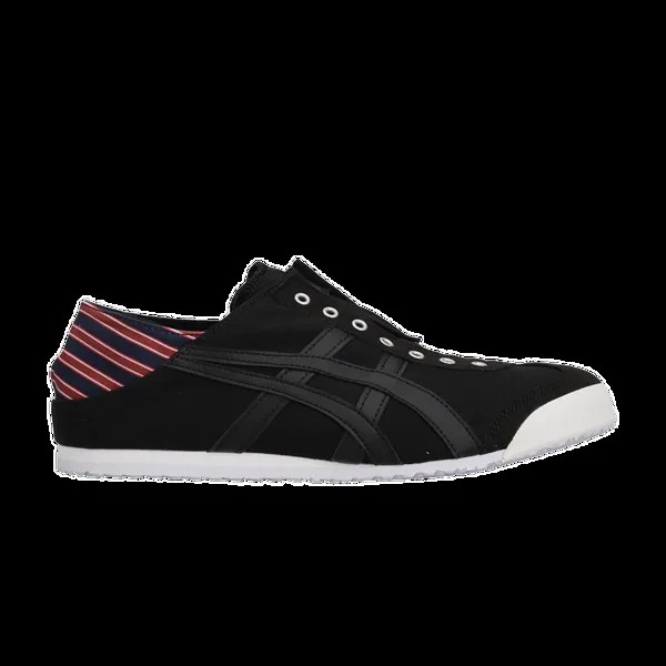 Кроссовки Onitsuka Tiger Mexico 66 Paraty 'Black', черный