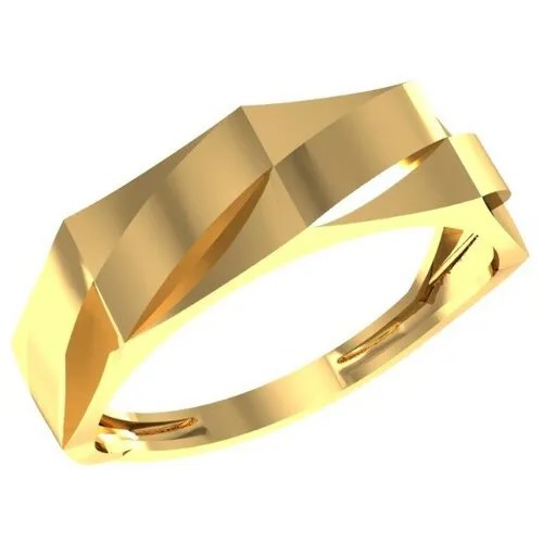 Кольцо SANIS, красное золото, 585 проба, размер 17.5