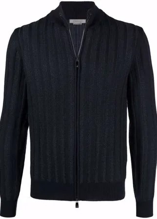Corneliani кардиган в полоску