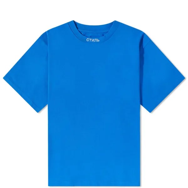 Футболка Heron Preston CTNMB Collar Logo Tee