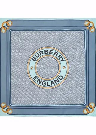 Burberry платок с принтом Montage