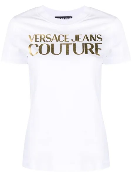 Versace Jeans Couture футболка с логотипом, белый