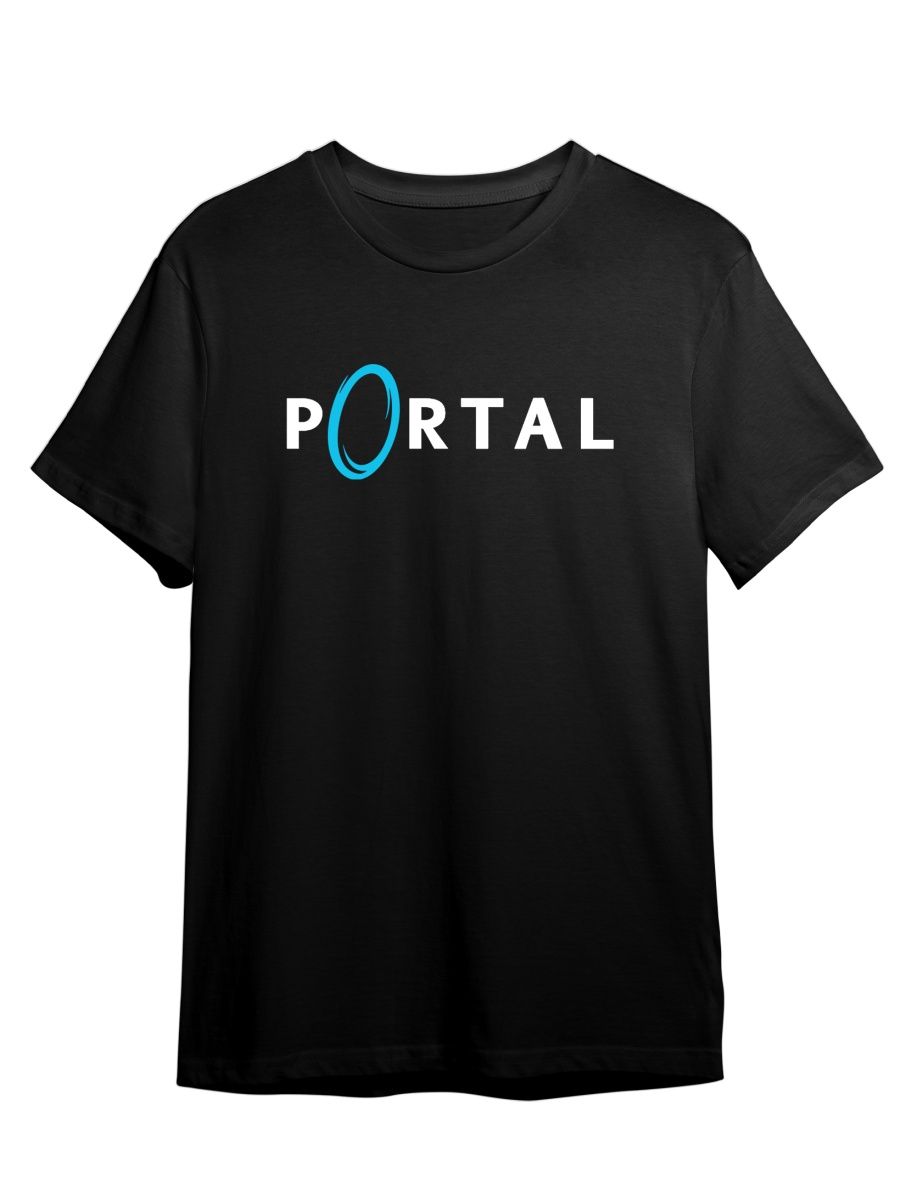 Футболка унисекс СувенирShop Portal/Портал/Головоломка 12 черная L