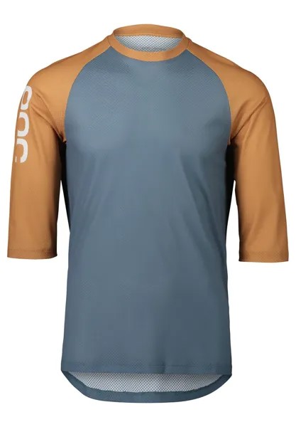 Футболка с принтом MTB PURE POC, цвет calcite blue/aragonite brown