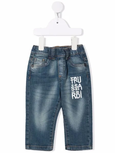 TRUSSARDI JUNIOR джинсы с логотипом