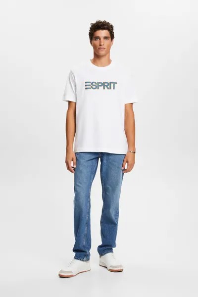 Футболка с логотипом Esprit, белый