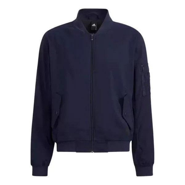 Куртка куртка-бомбер id2.0 Adidas, синий