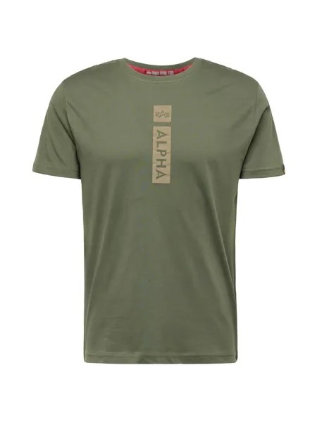 Футболка Alpha Industries, оливковый
