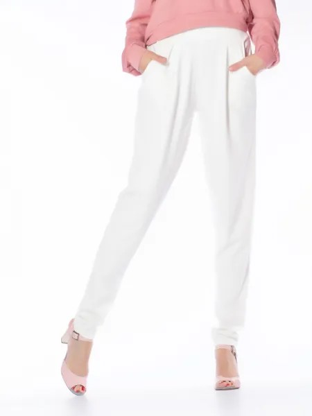 Брюки женские Giulia BAGGY STYLE 01 белые XS