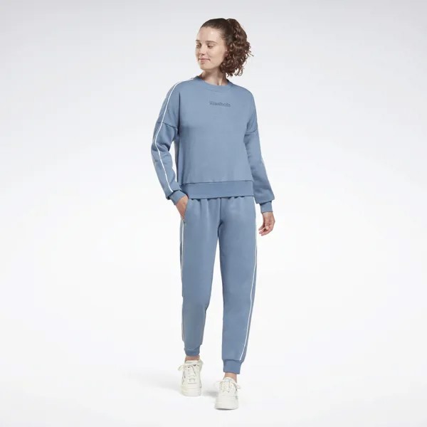 Спортивный костюм женский Reebok GS9357 синий 2XS