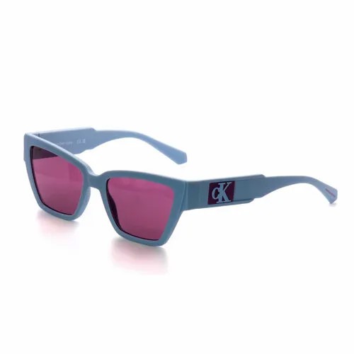 Солнцезащитные очки CALVIN KLEIN, фиолетовый, голубой