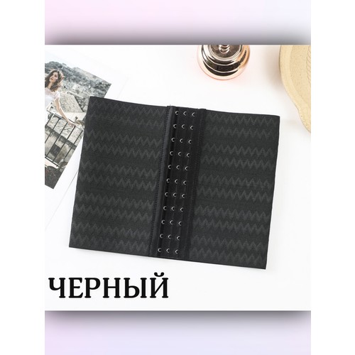Корсет, размер M, черный матовый