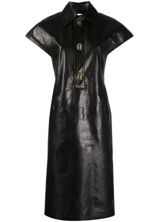 Bottega Veneta платье-рубашка