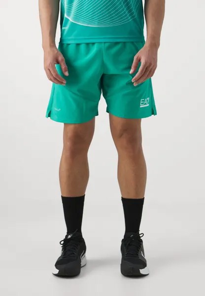 Спортивные шорты TENNIS PRO SHORTS EA7 Emporio Armani, цвет spectra green