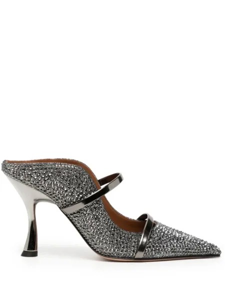 Туфли-лодочки Malone Souliers Maureen 90 мм с шипами, черный