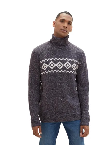 Пуловер Tom Tailor NEP TURTLENECK, синий