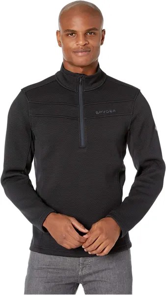 Куртка Encore 1/2 Zip Fleece Jacket Spyder, черный