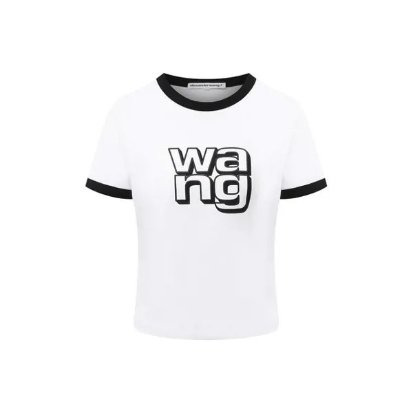 Хлопковая футболка alexanderwang.t