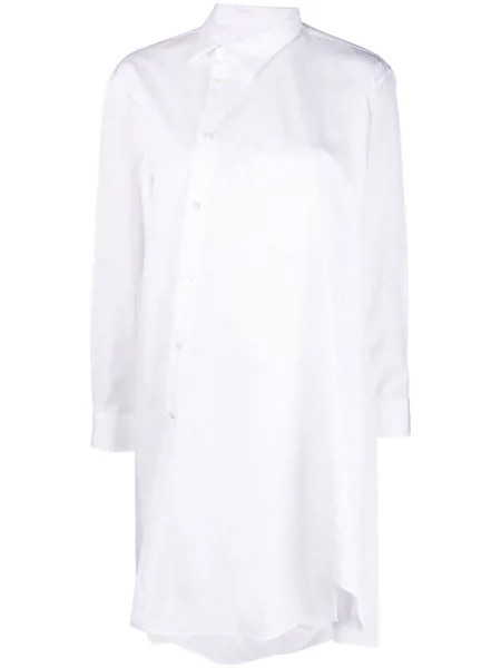 Comme Des Garçons рубашка асимметричного кроя