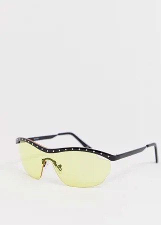 Солнцезащитные очки-маска ASOS DESIGN-Многоцветный