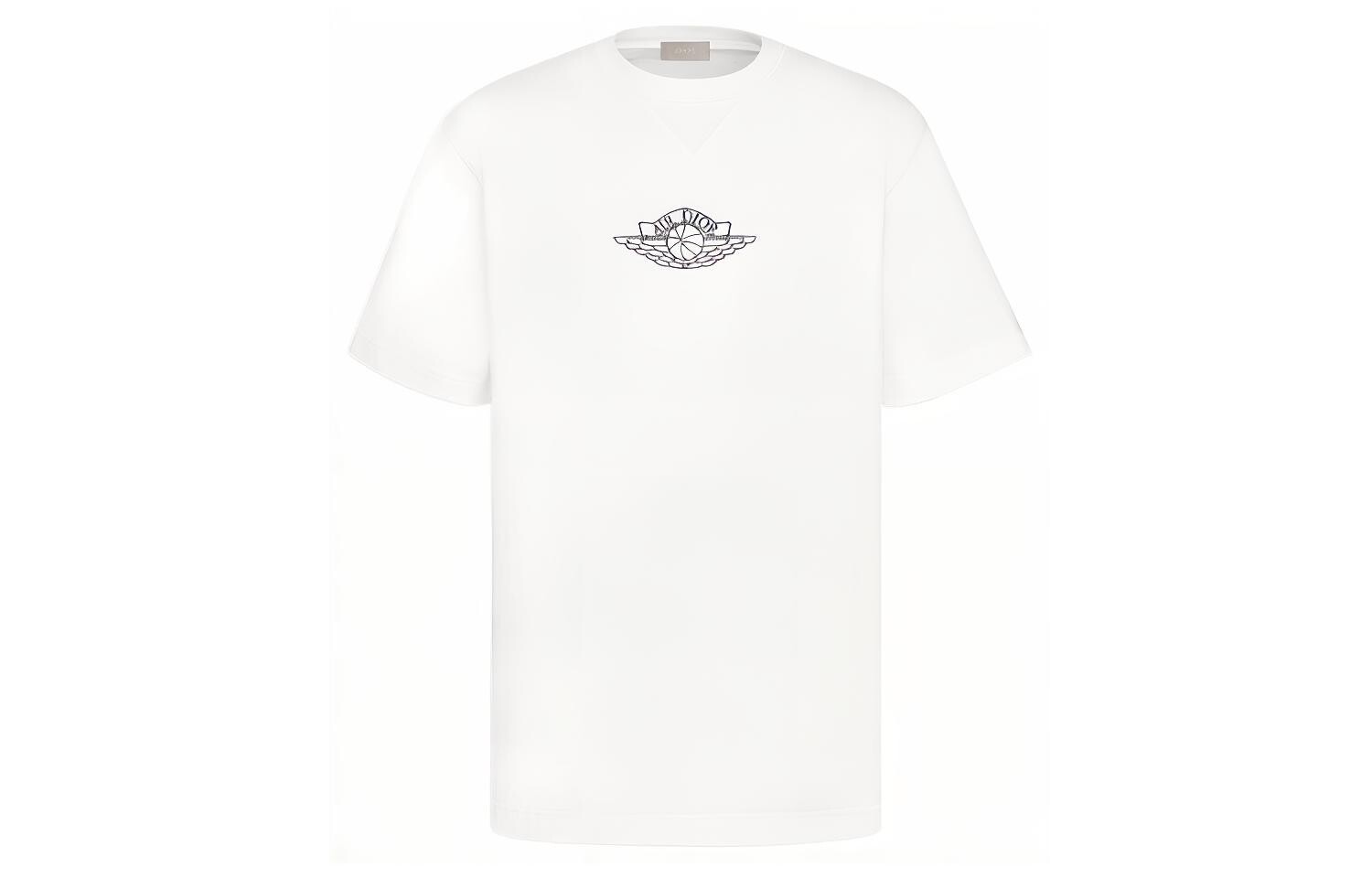 Jordan Quarterly New Products Футболка мужская белая Dior, белый