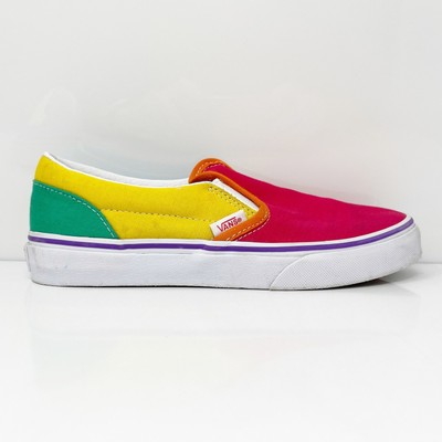 Vans Boys Off The Wall 507698 Розовые повседневные кроссовки, размер 3,5